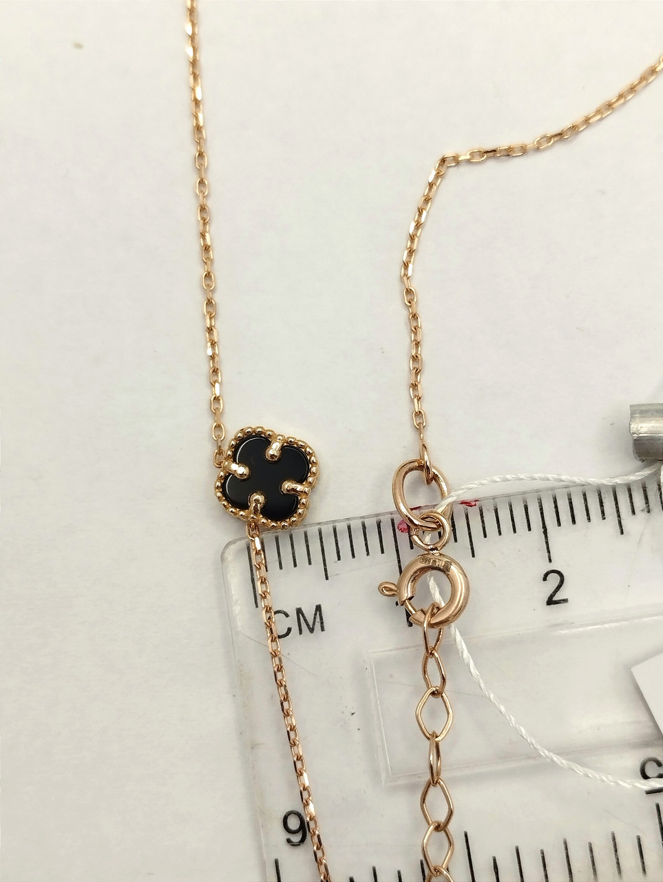 Золоте кольє конюшина - Зображення 3