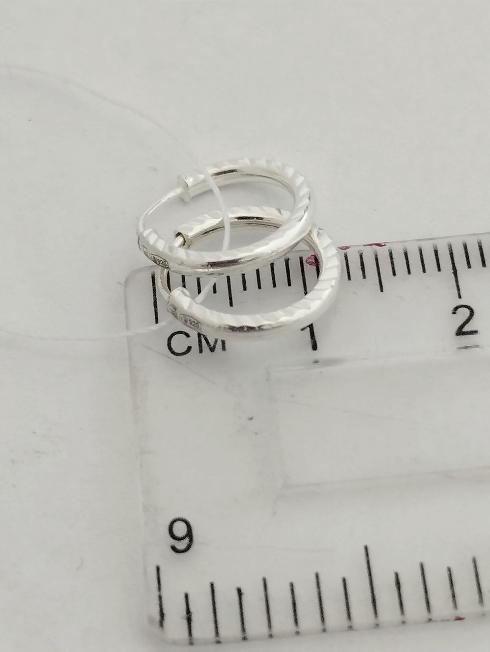 Срібні сережки - Зображення 2