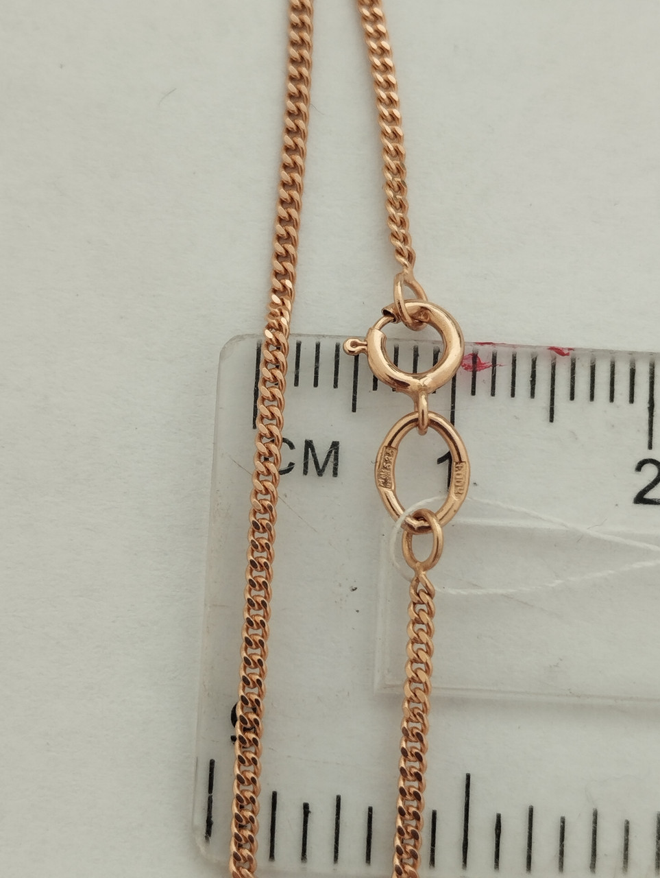 Золотий ланцюжок панцир - Зображення 3