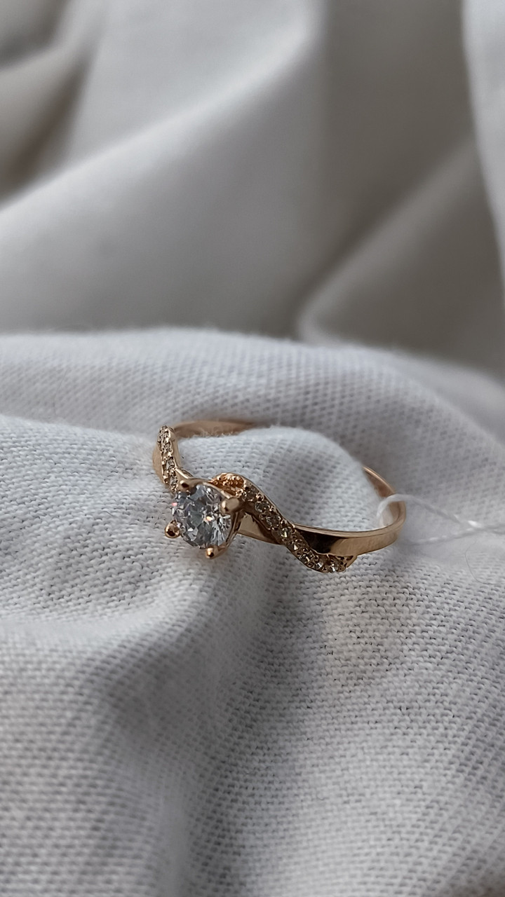 Золоте кільце 585 проби - Зображення 2