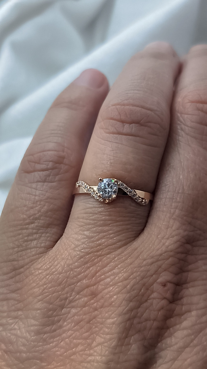 Золоте кільце 585 проби - Зображення 3