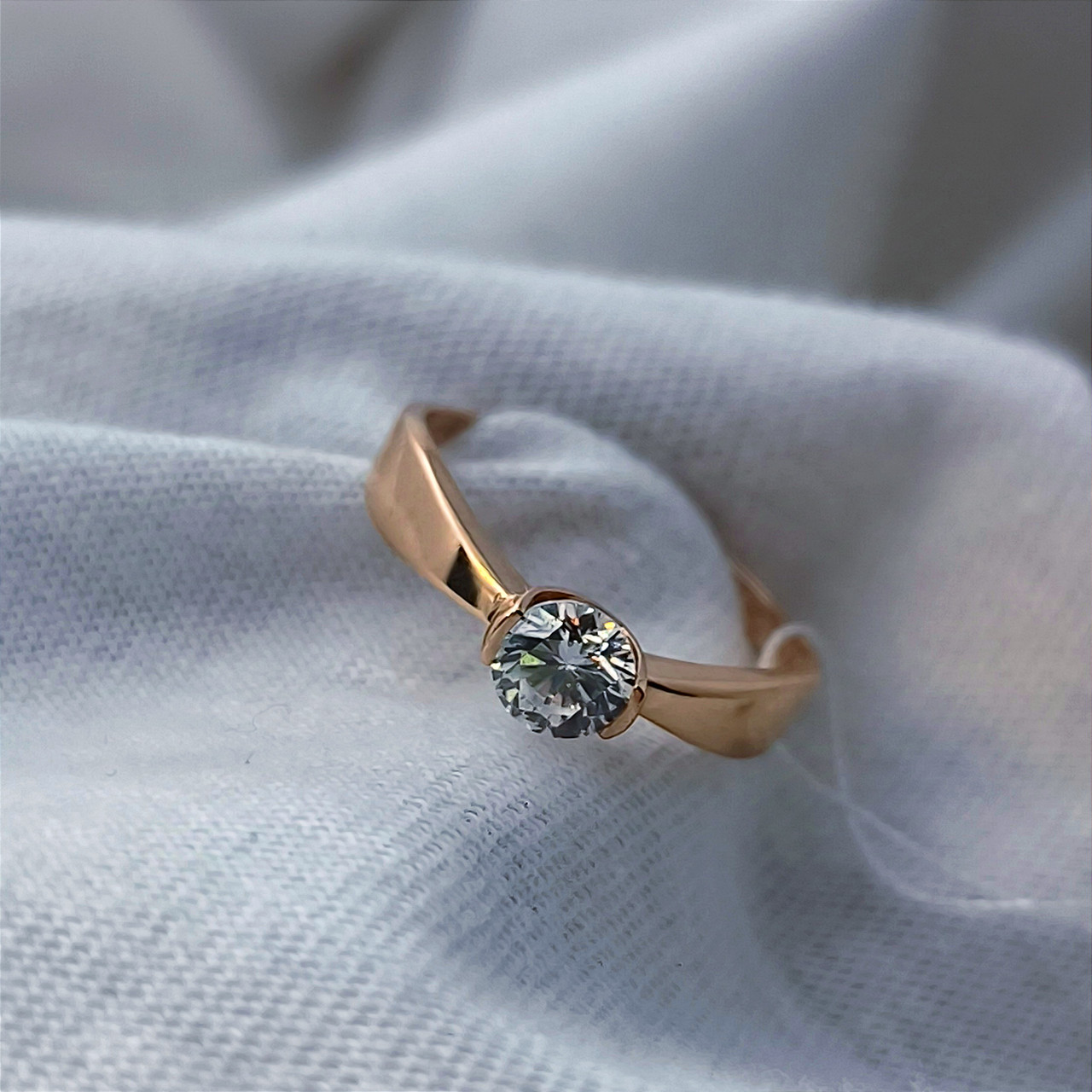 Золоте кільце 585 проби - Зображення 4