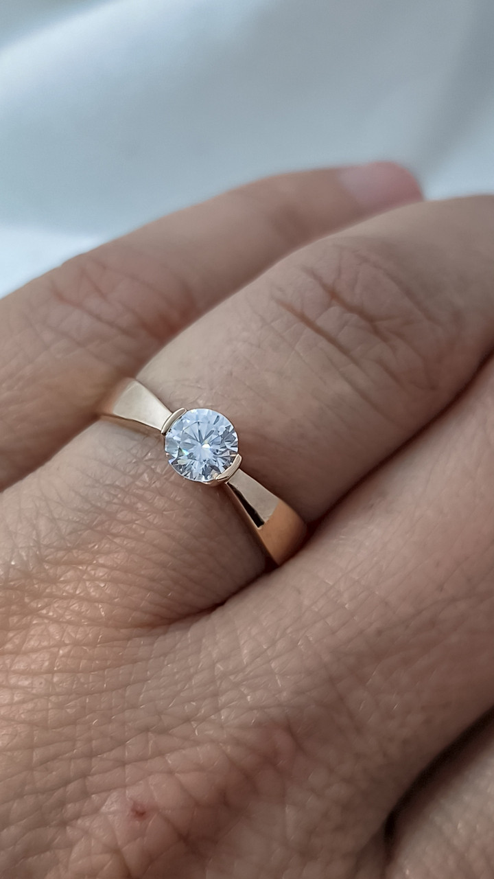 Золоте кільце 585 проби - Зображення 5