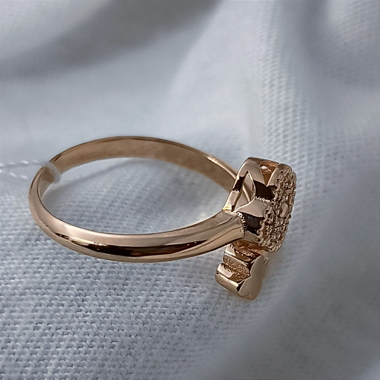 Золоте кільце 585 проби - Зображення 2