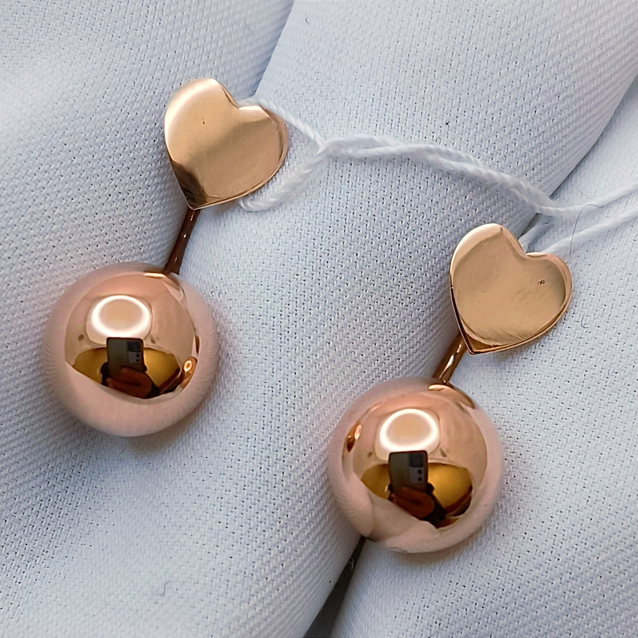 Золоті сережки 585 проби