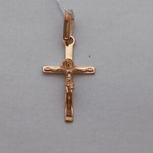 6433040275_zolotoj-kulon-krestik.jpg Золотий кулон хрестик 585 проби