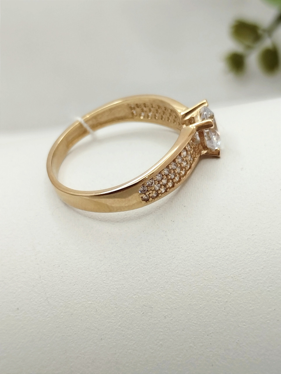 Золоте кольцо 585 проби - Зображення 2