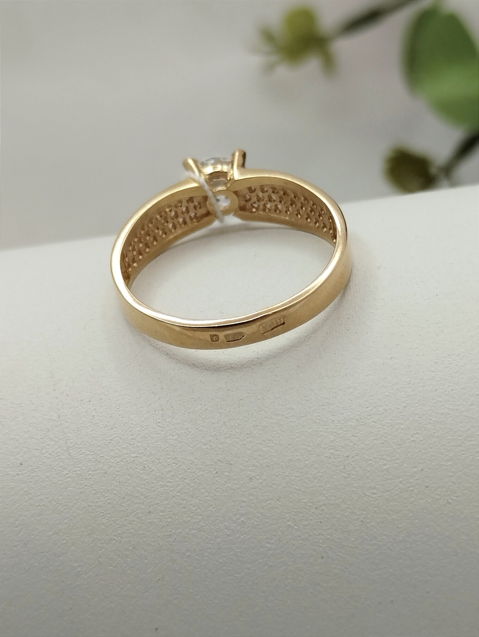 Золоте кольцо 585 проби - Зображення 4