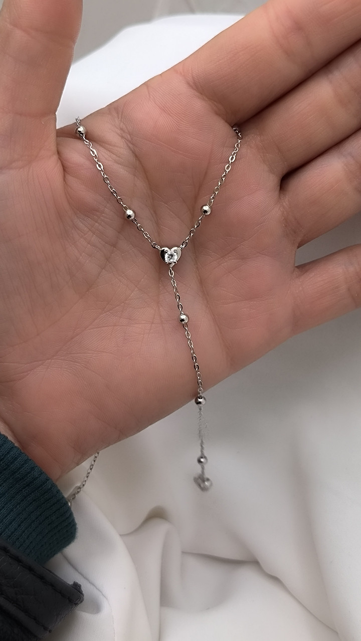 Срібне кольє 925 проби - Зображення 4