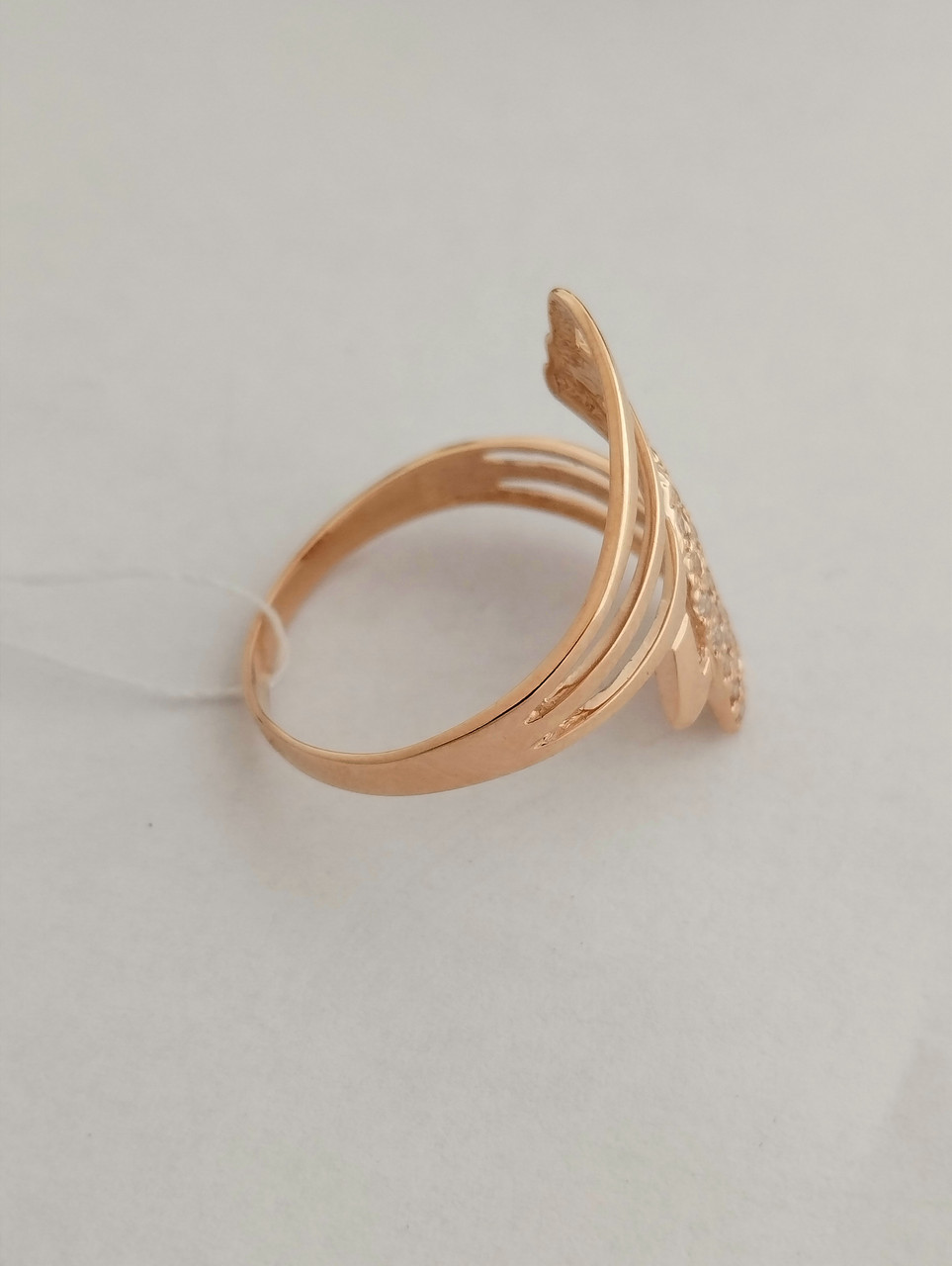 Кільце золоте жіноче. - Зображення 2