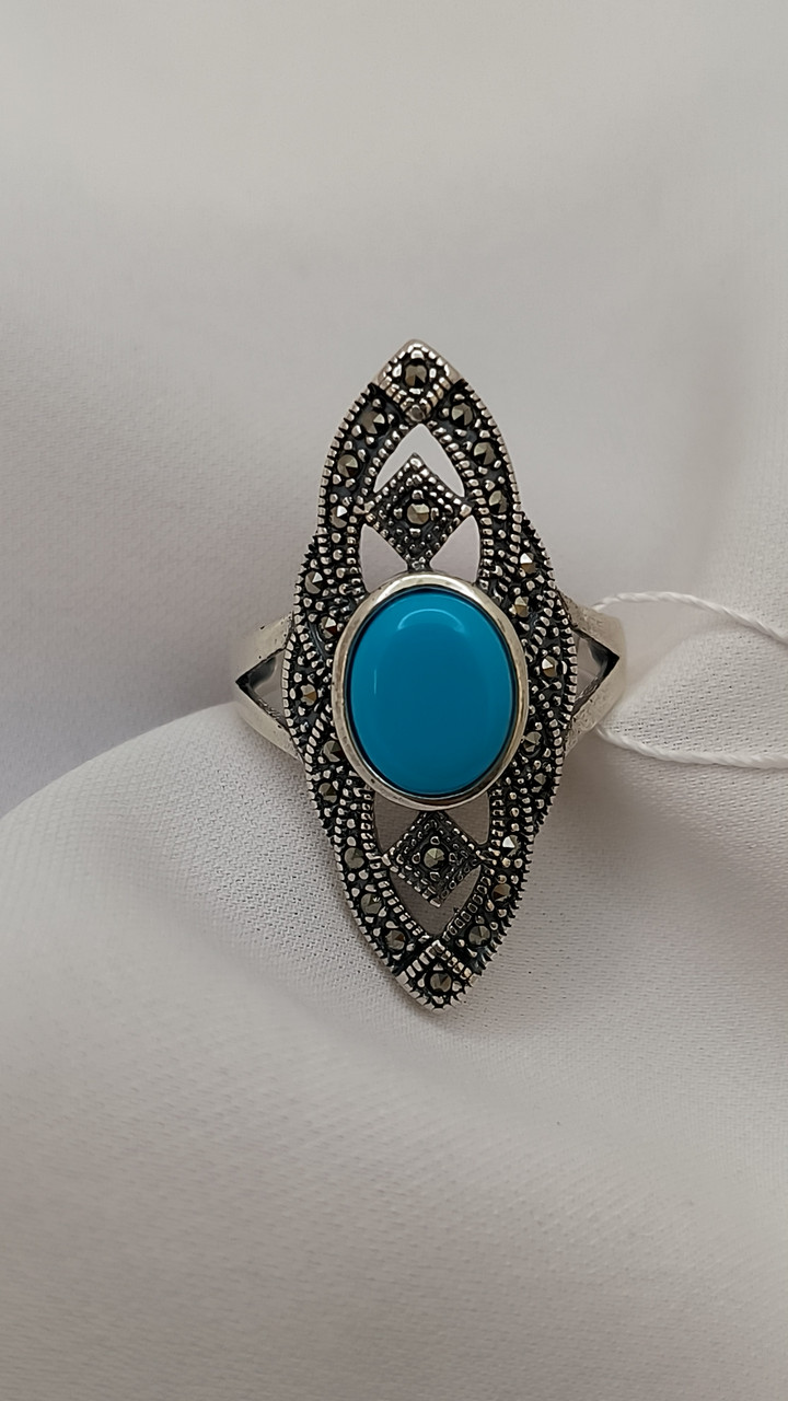 Срібне кільце 925 проби - Зображення 3