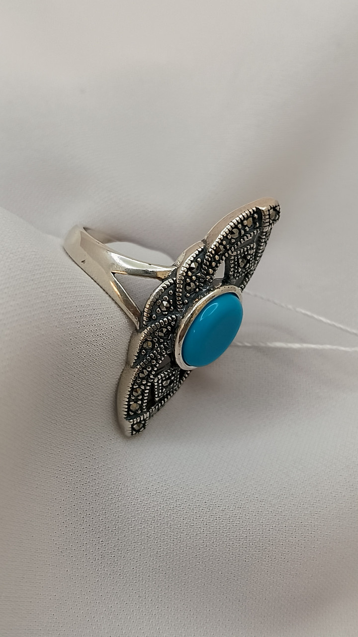 Срібне кільце 925 проби - Зображення 4