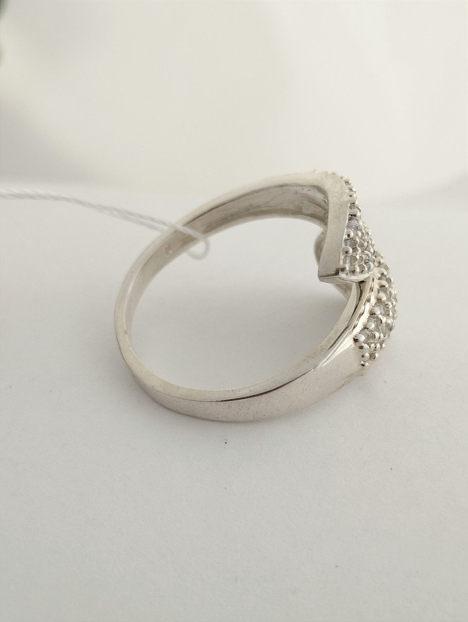 Срібне кільце із золотими пластинами - Зображення 3