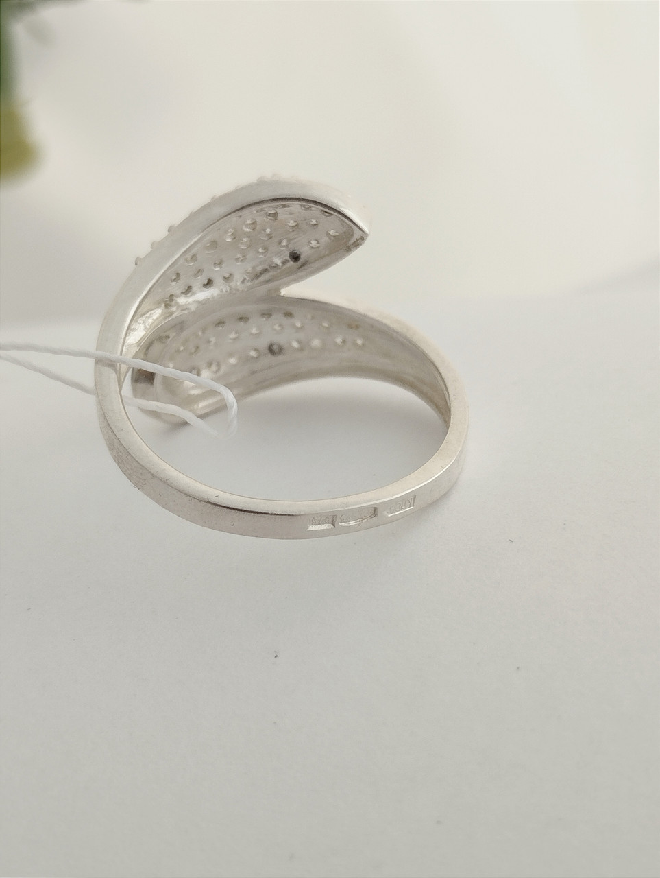 Срібне кільце із золотими пластинами - Зображення 4