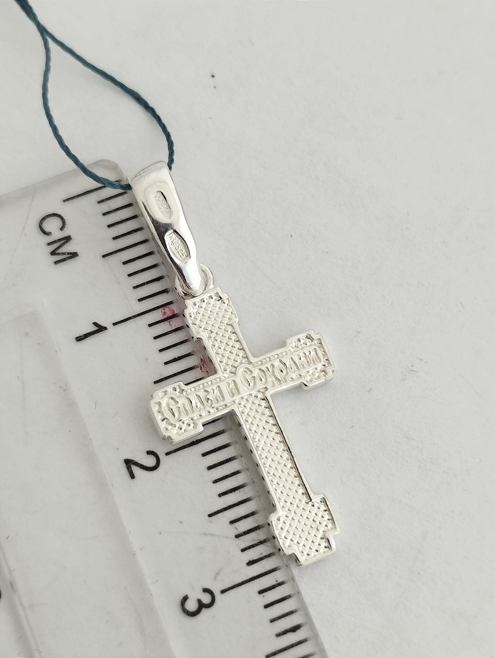 Срібний хрест 925 проби - Зображення 2