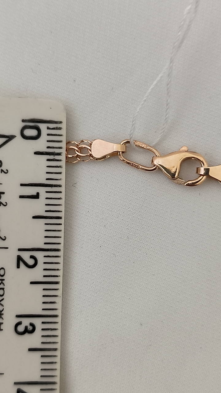 Золотий браслет 585 проби - Зображення 2