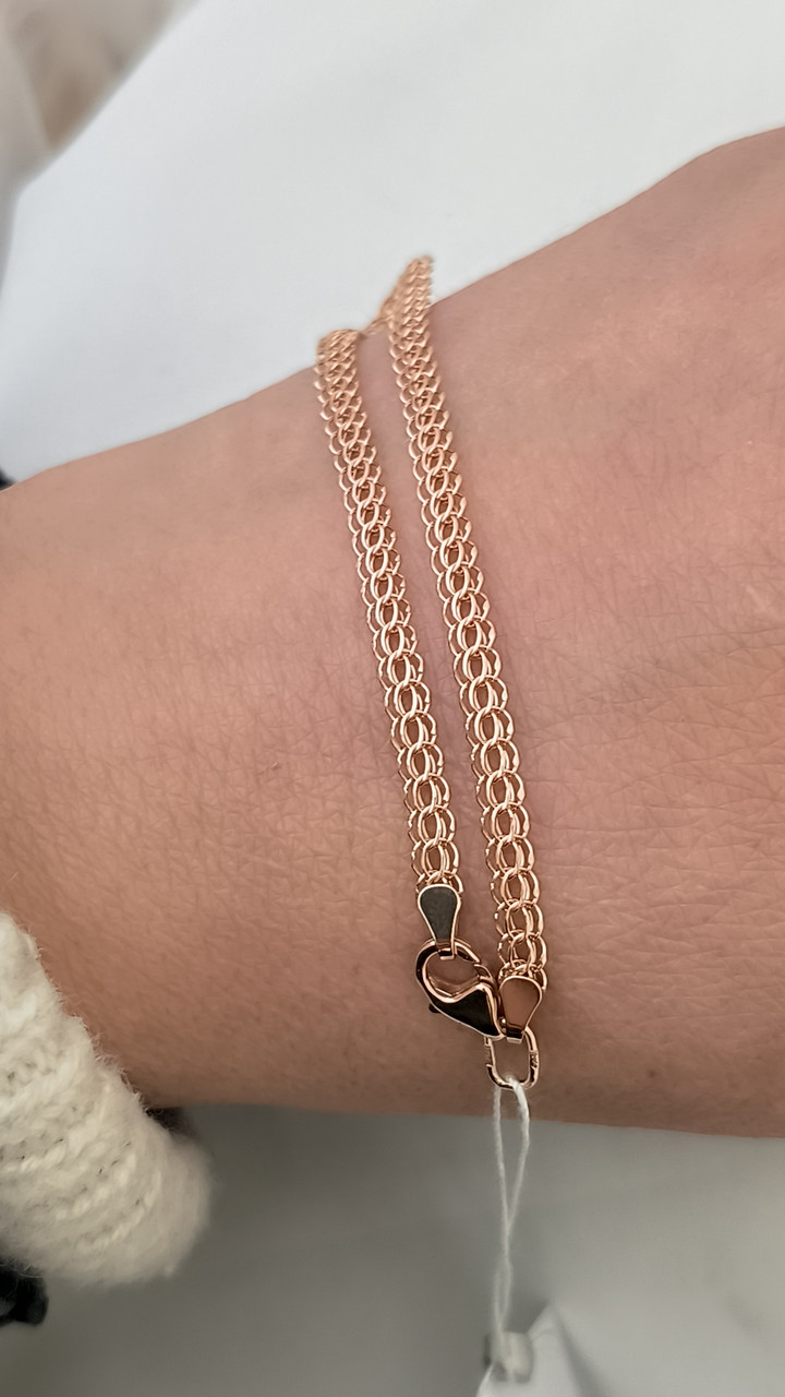 Золотий браслет 585 проби - Зображення 3