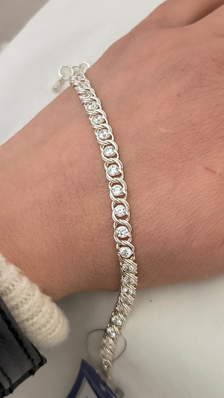 Срібний браслет 925 проби - Зображення 2