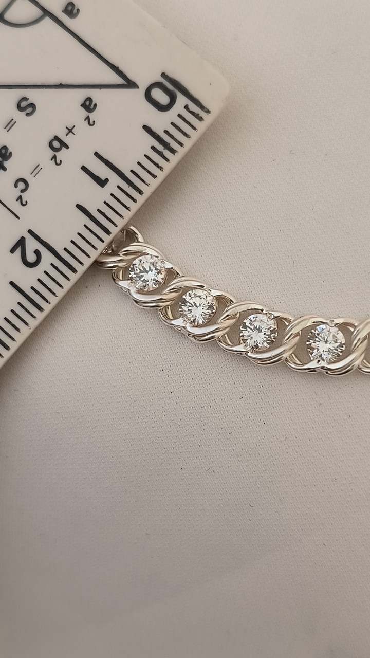 Срібний браслет 925 проби - Зображення 3