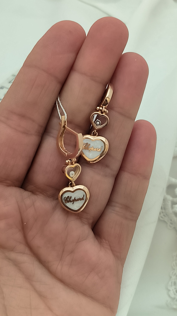 Золоті сережки 585 проби - Зображення 5