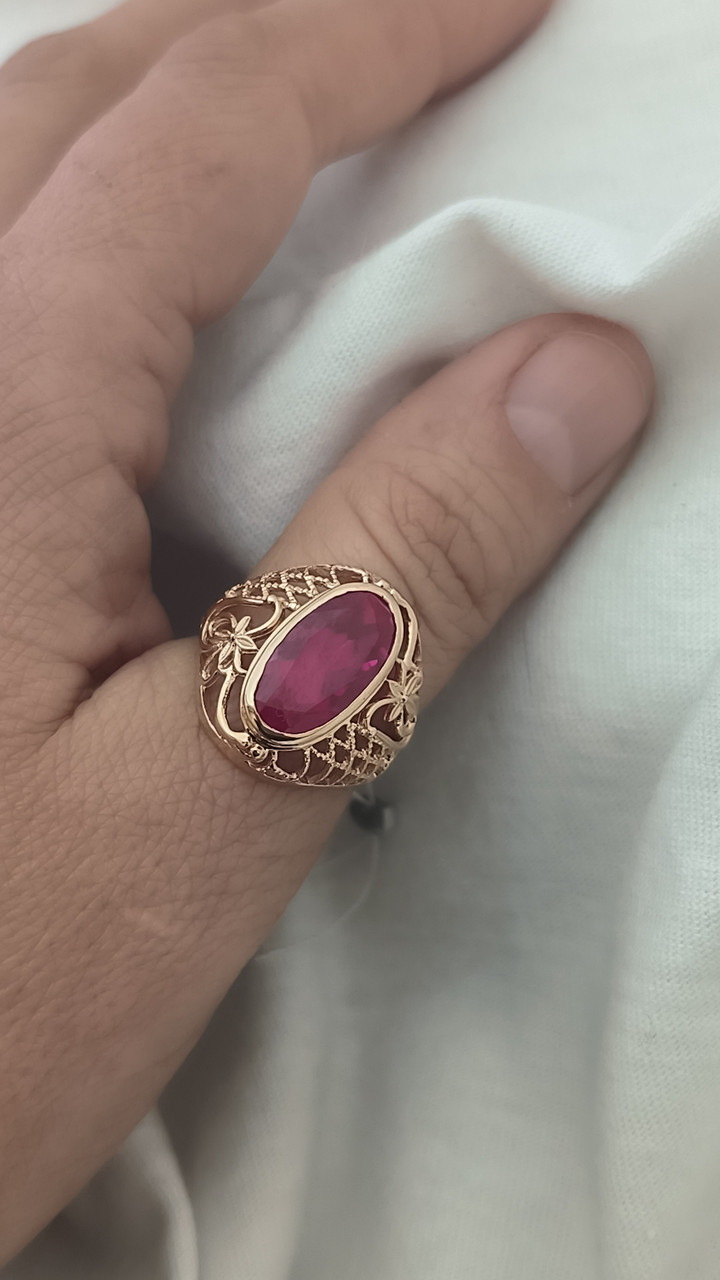 Золота каблучка 585 проби - Зображення 5