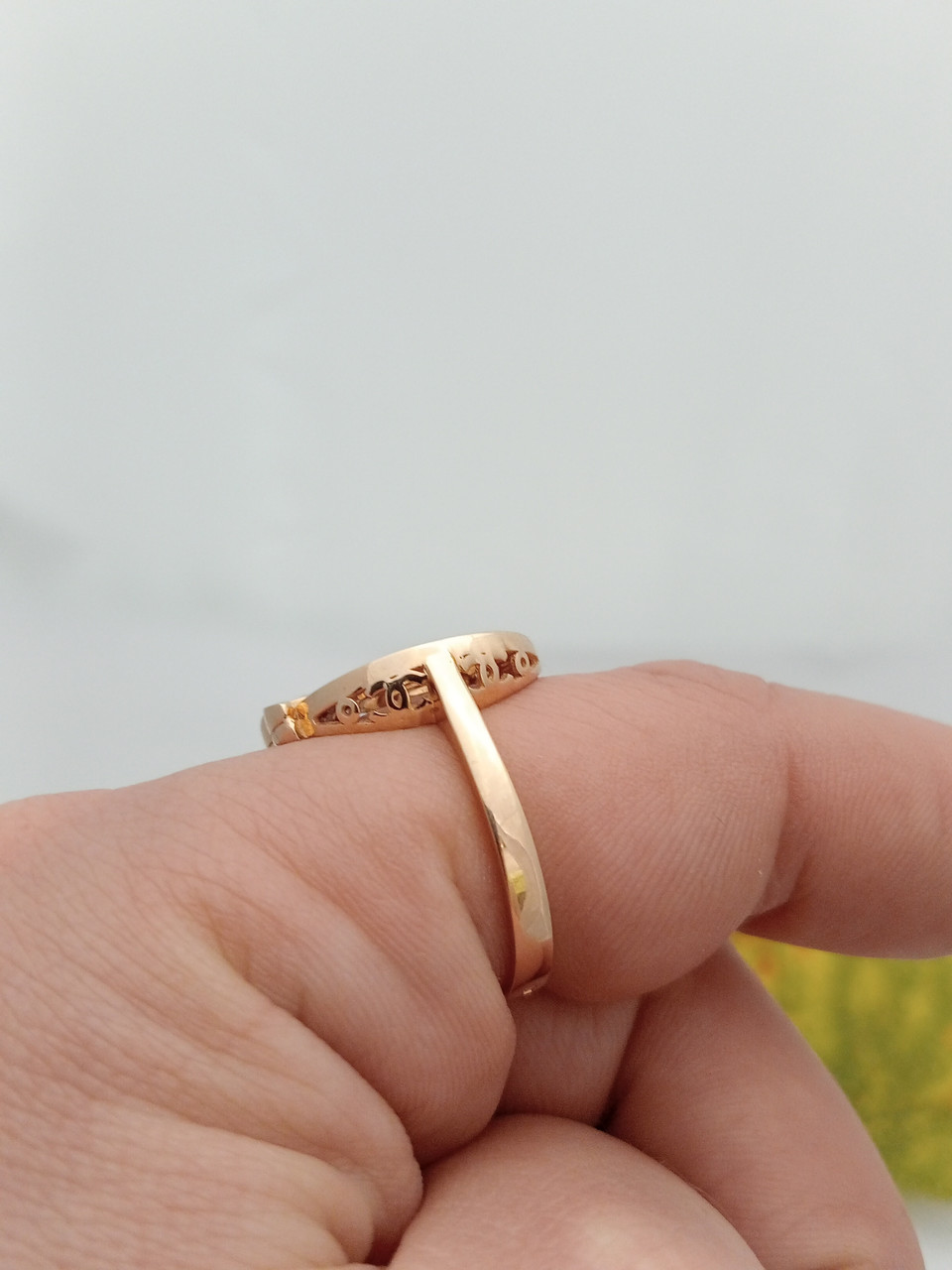 Золоте кільце шанель - Зображення 4