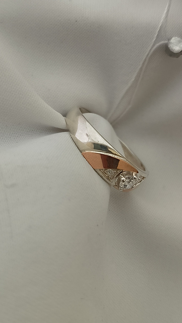 Срібне кільце 925 проби - Зображення 4