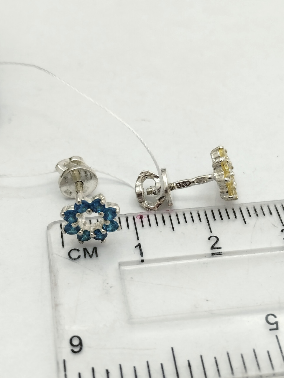 Срібні сережки - Зображення 2