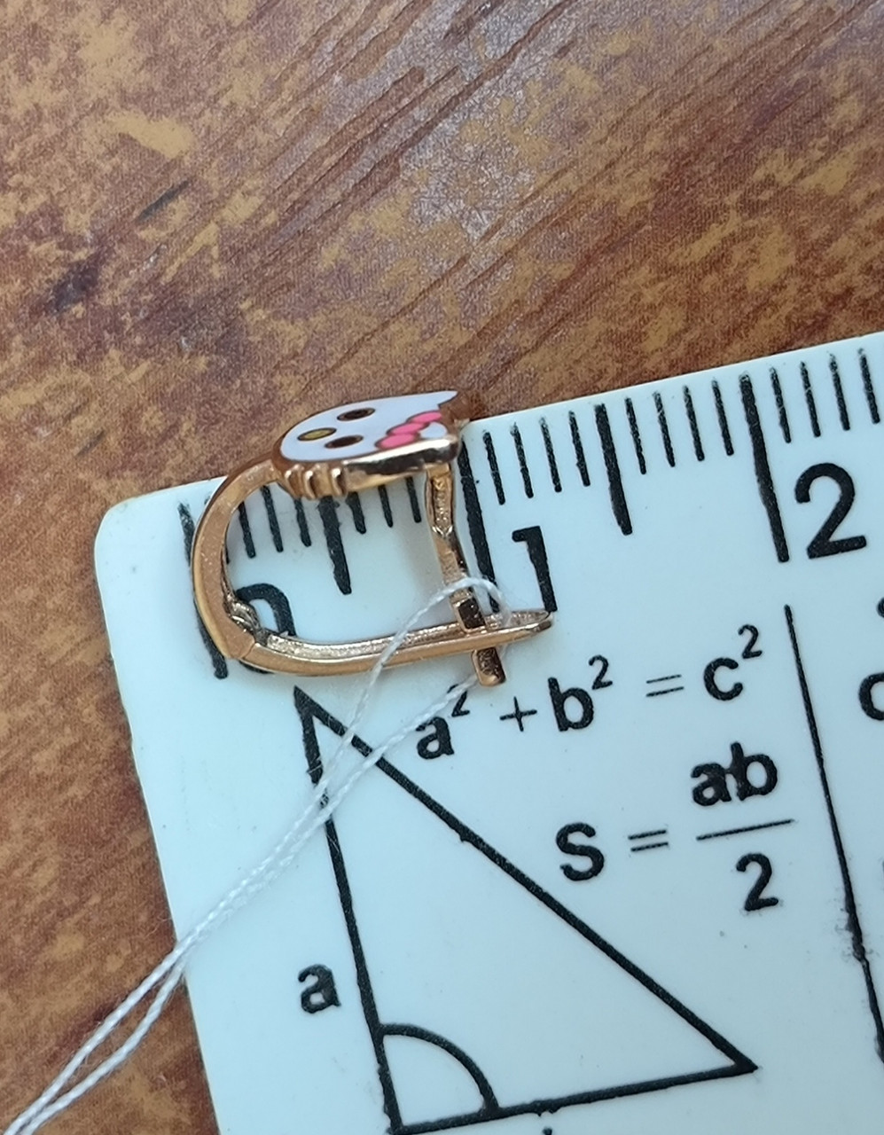 Золоті сережки 585 проби. - Зображення 2