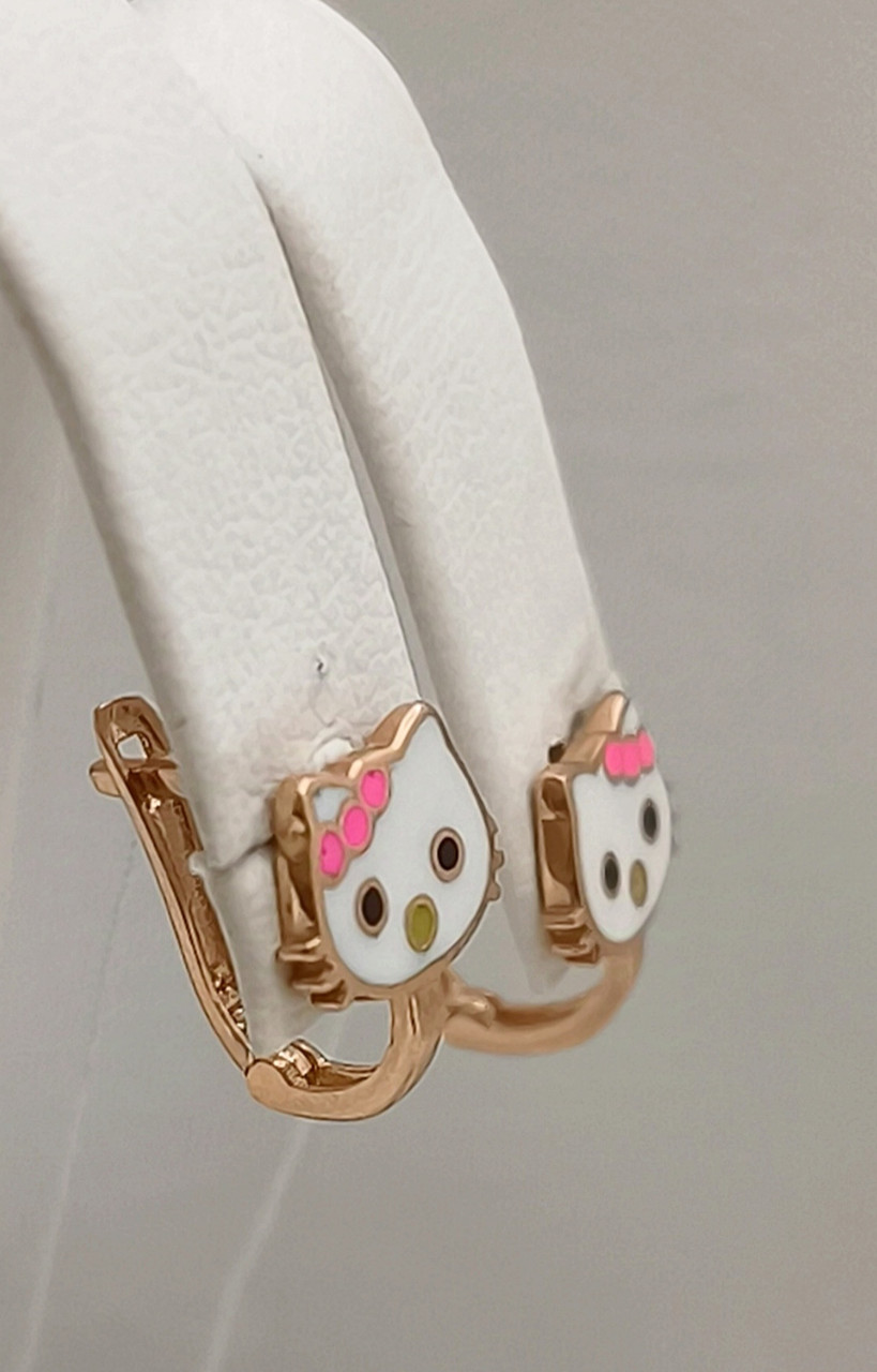 Золоті сережки 585 проби. - Зображення 3