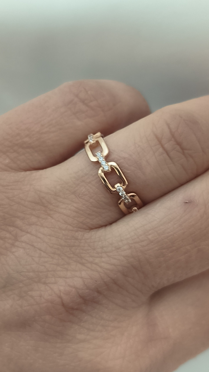 Золоте кільце 585 проби - Зображення 2