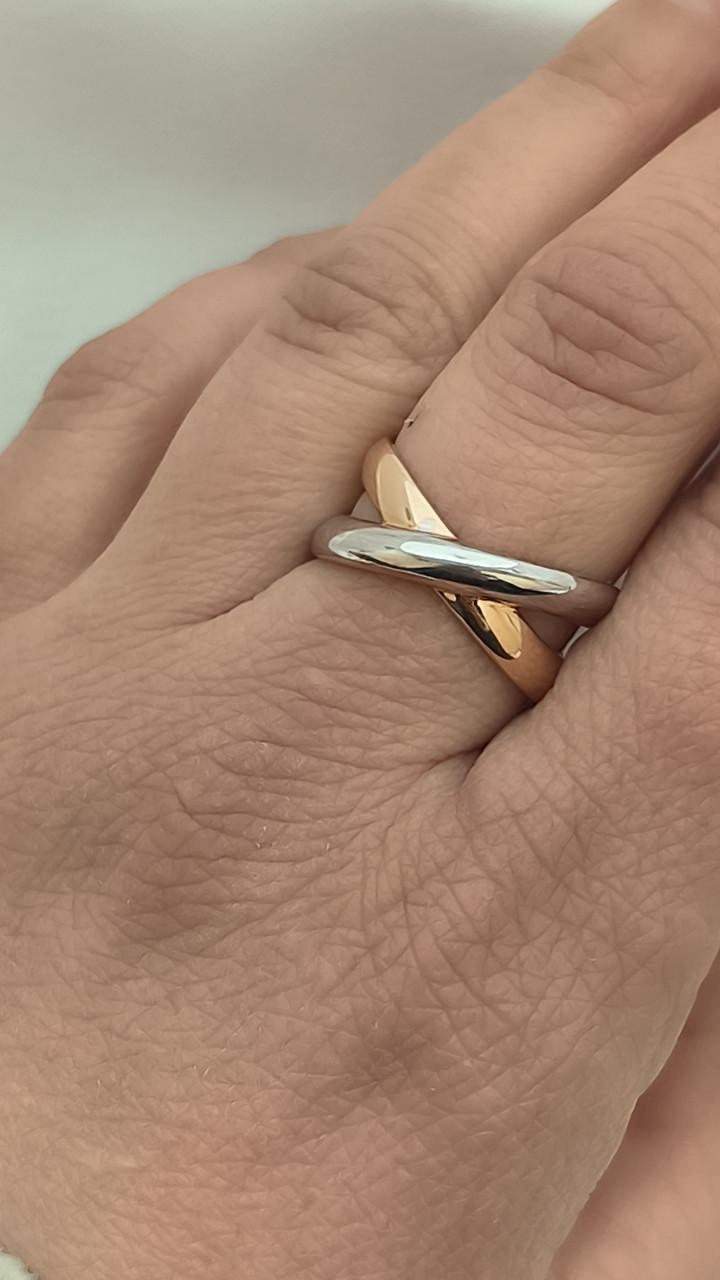 Кільце з алмазними гранями - Зображення 3