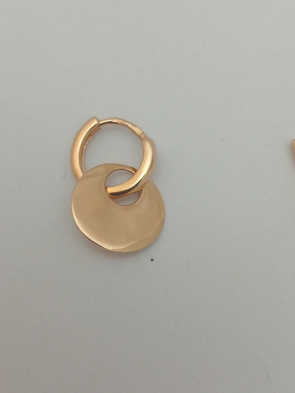 Золоті сережки 585 проби - Зображення 3