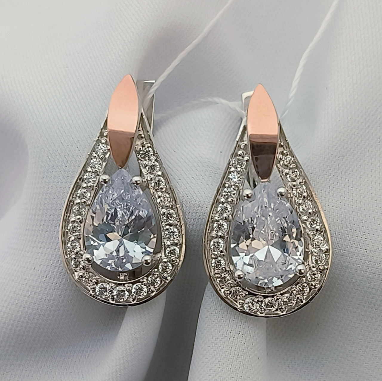 Срібні сережки