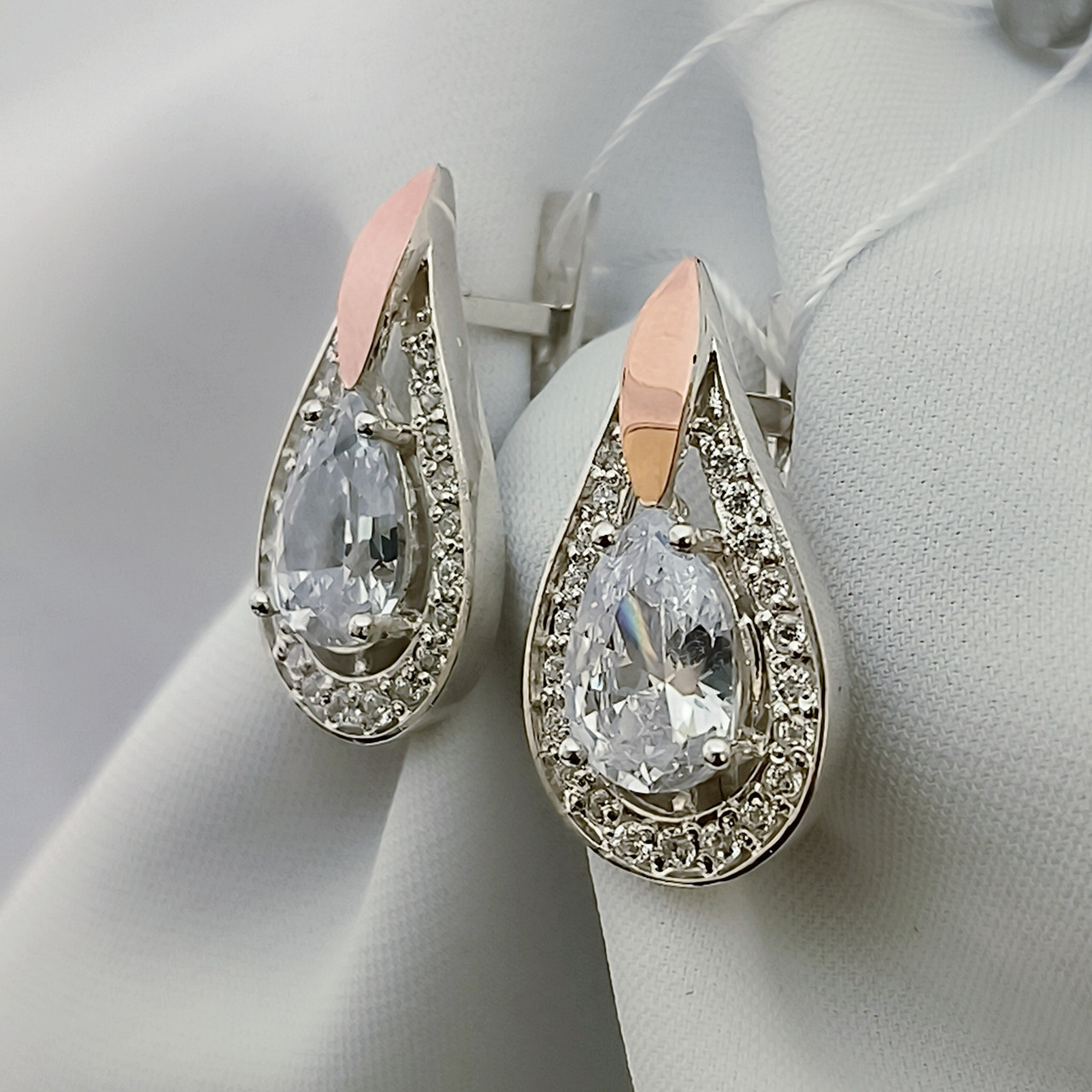 Срібні сережки - Зображення 2