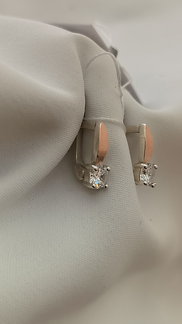 Срібні сережки - Зображення 3