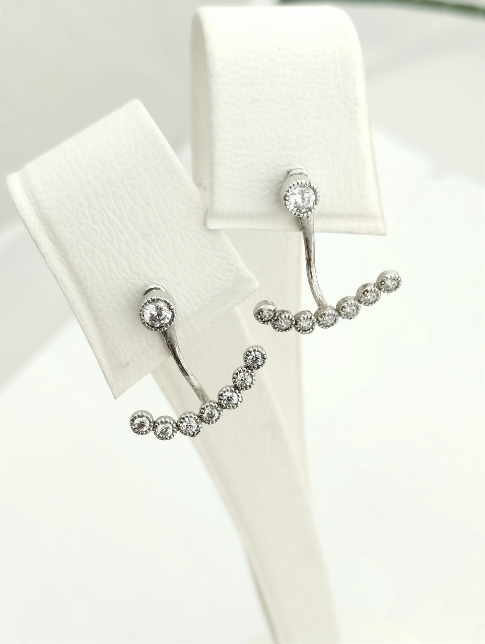 Срібні сережки