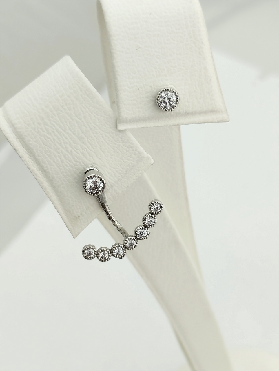 Срібні сережки - Зображення 2