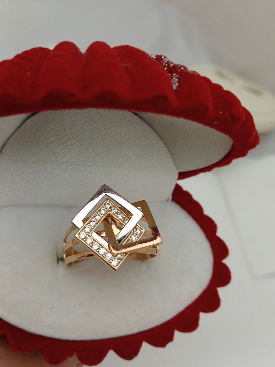 Золоте кільце 585 проби - Зображення 3