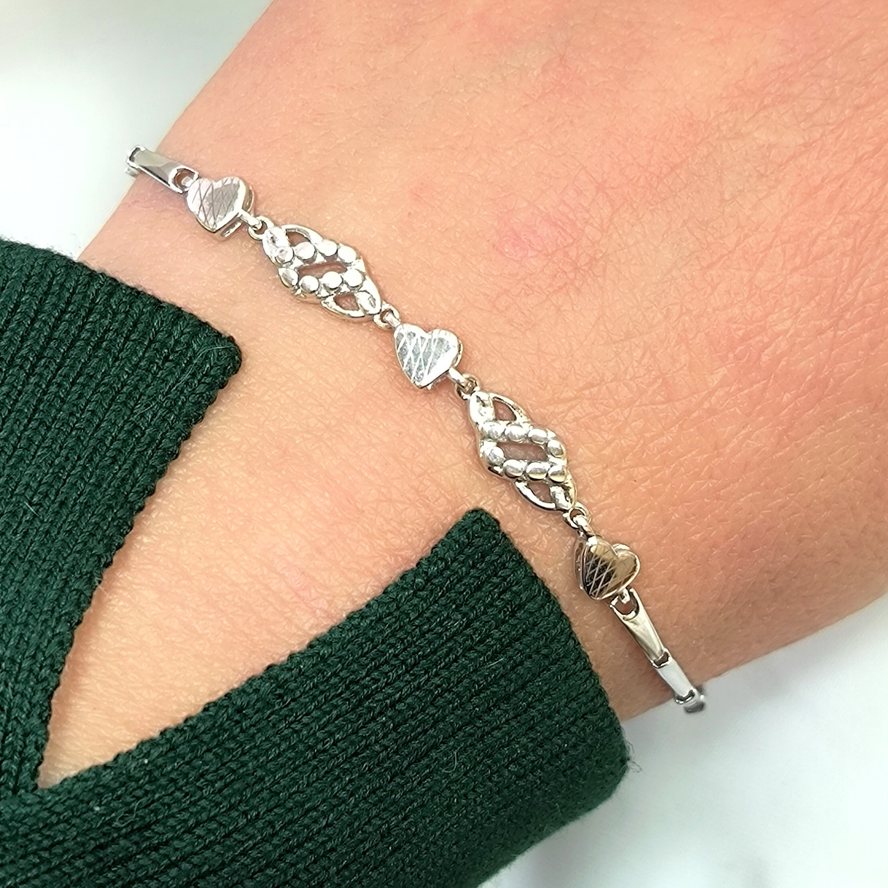 Срібний браслет 925 проби - Зображення 2