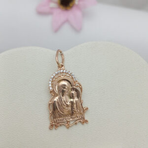 Золотий підвіс ікони 585 проби