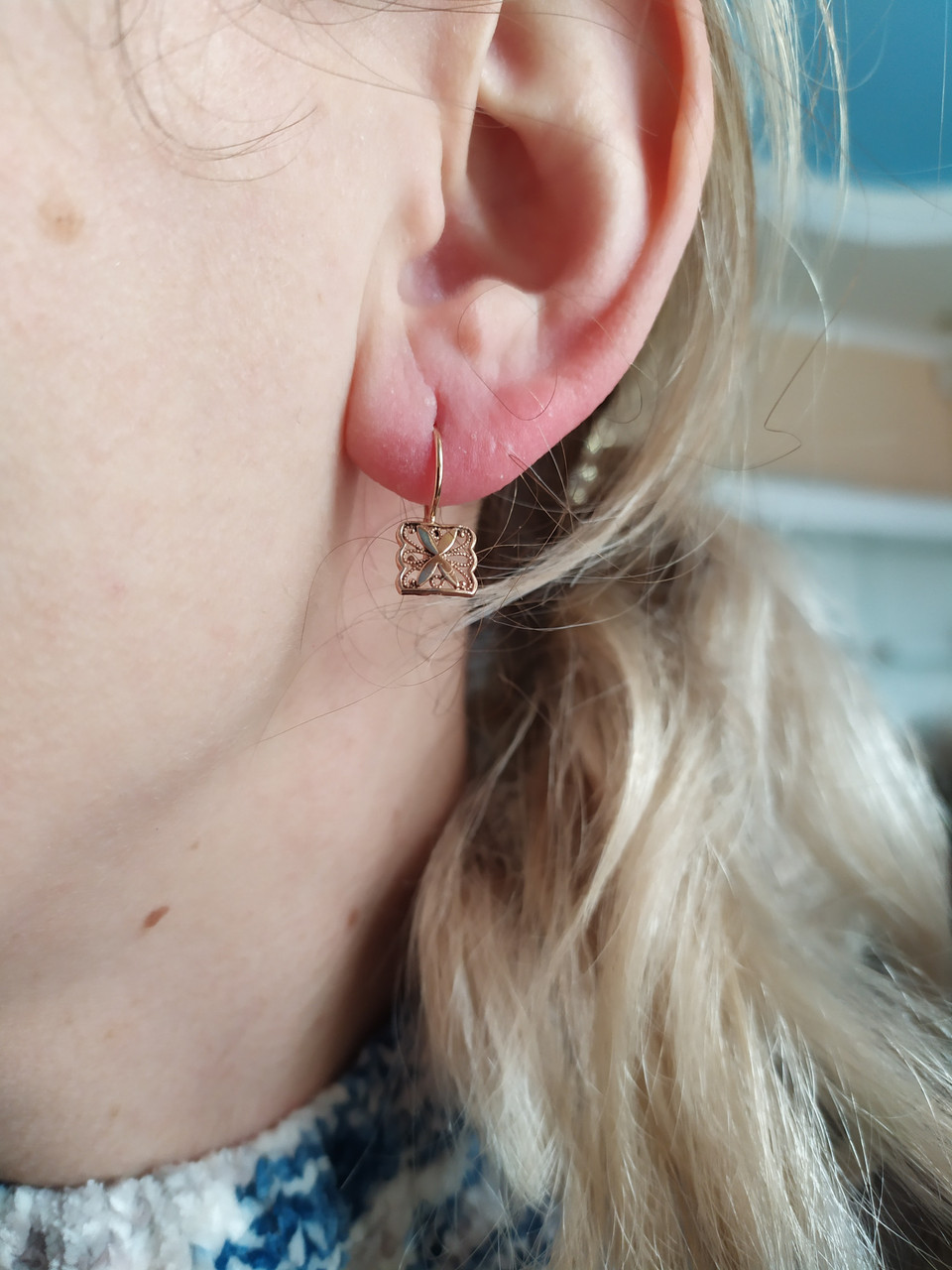 Золоті сережки - Зображення 3