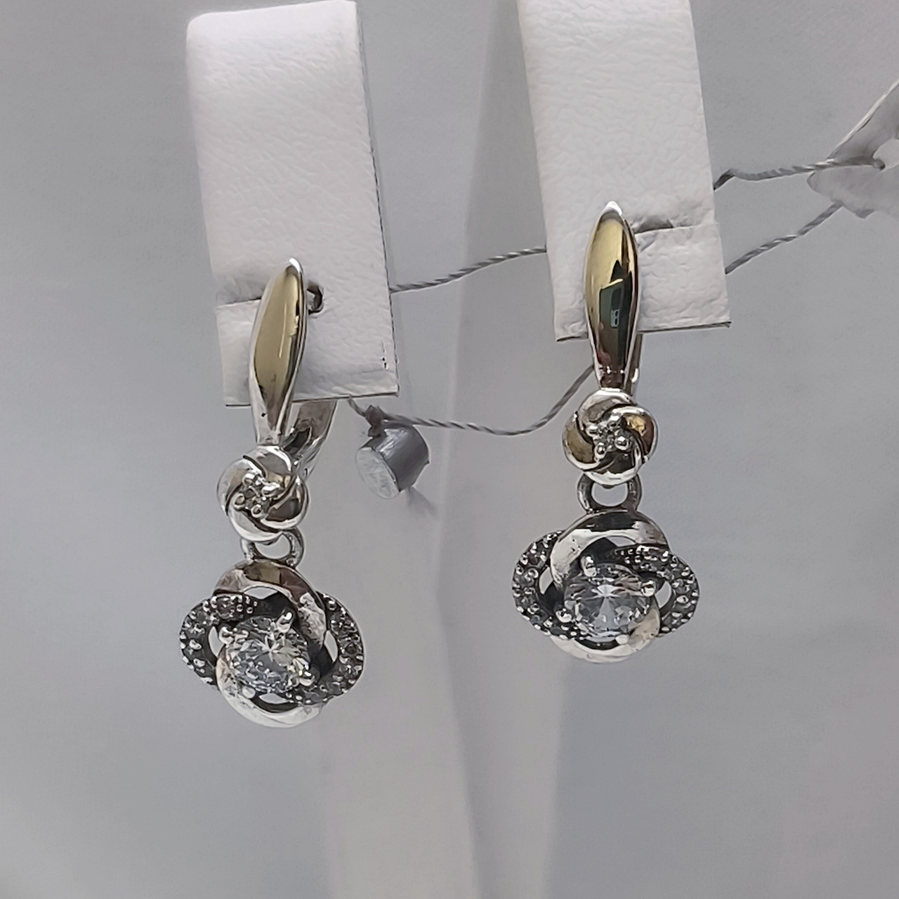 Срібні сережки