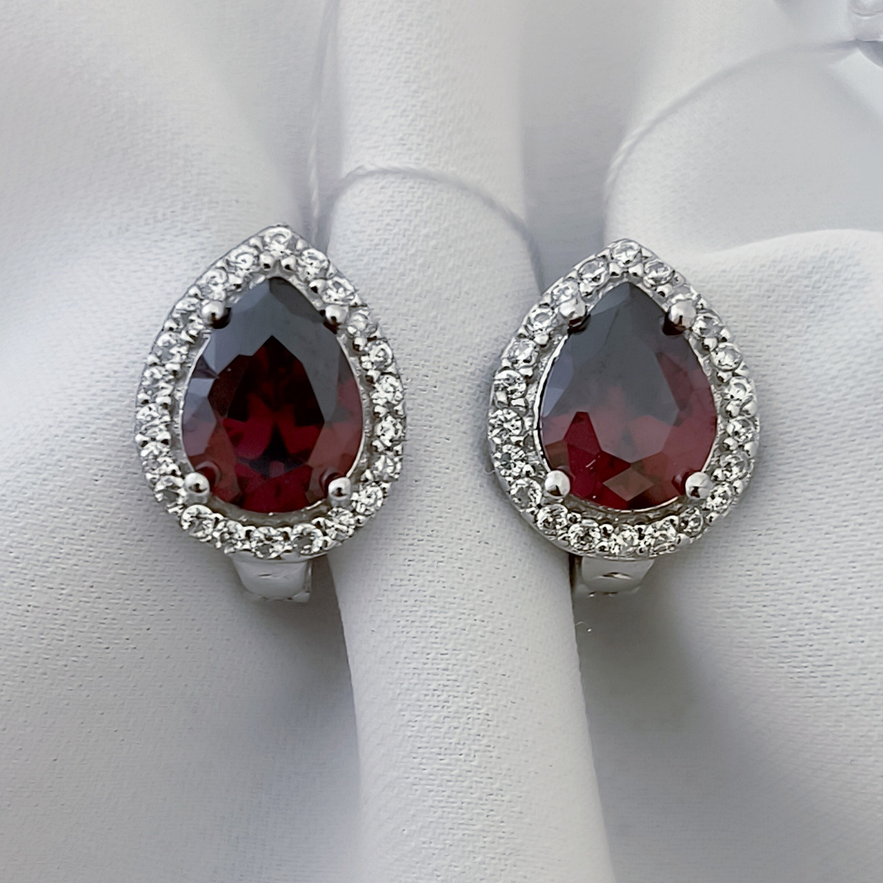 Срібні сережки