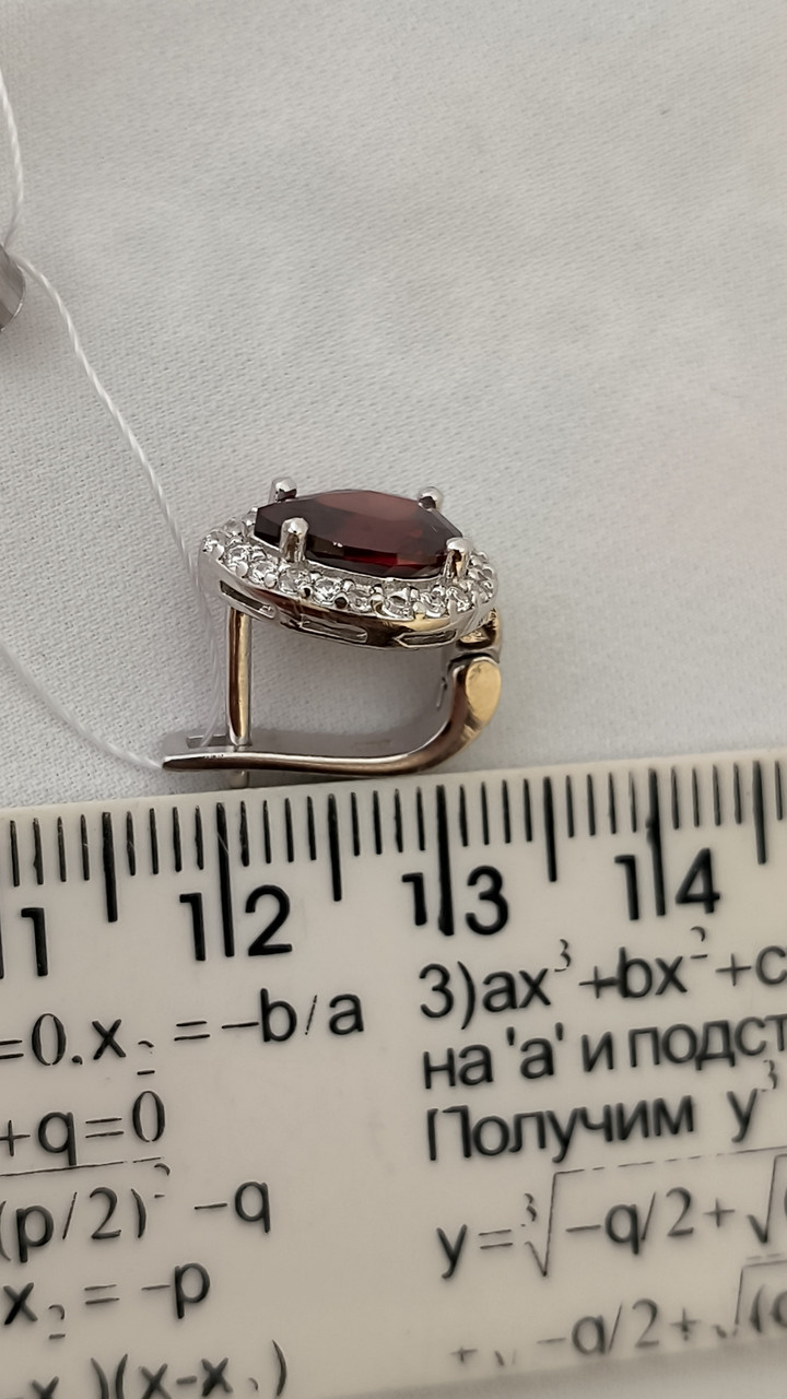 Срібні сережки - Зображення 3