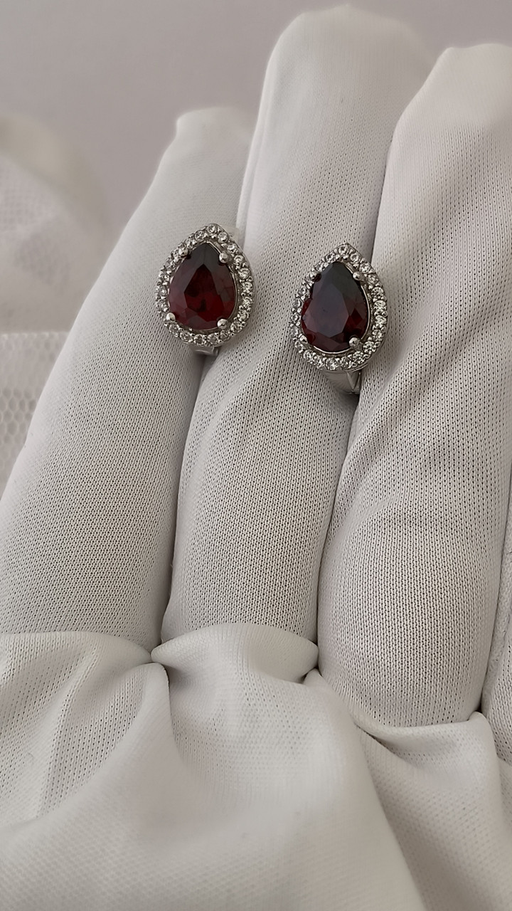 Срібні сережки - Зображення 4