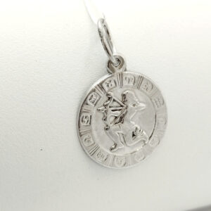 Срібний кулон знак зодіаку Овен