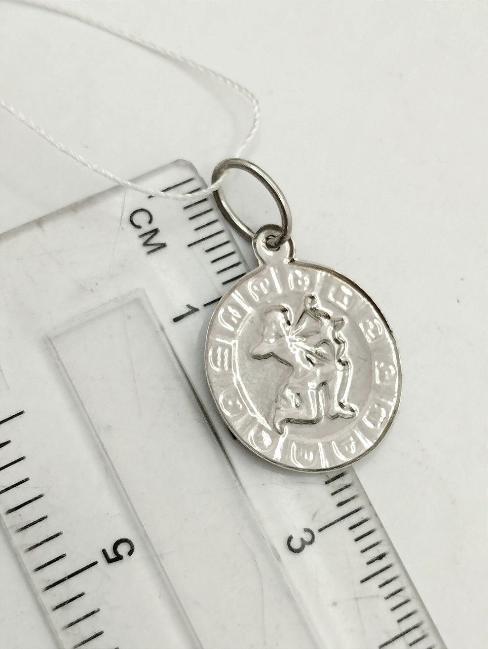 Срібний кулон знак зодіаку Овен - Зображення 2