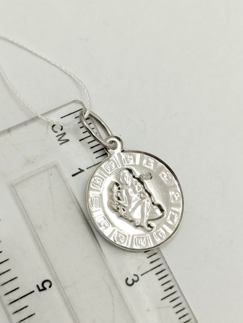 Срібний кулон знак зодіаку діва - Зображення 2