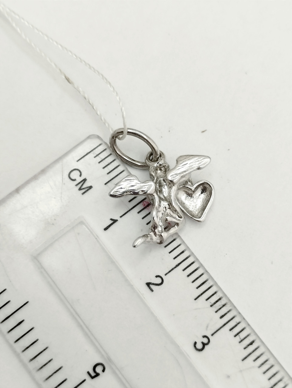 Срібний кулон — ангел - Зображення 2